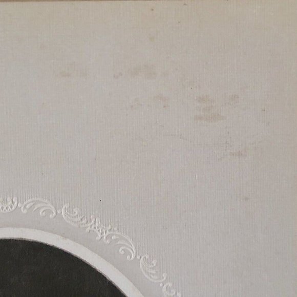 Vintage Metal Picture Frame with Antique Photo of Couple - Mollie and Elmer Reed - Picture 7 of 7